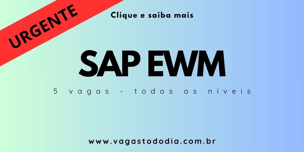 www.vagastododia.com.br SAP EWM