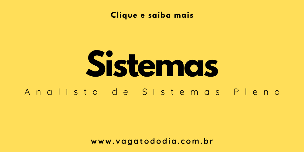 vagastododia.com.br ADS analista sistemas