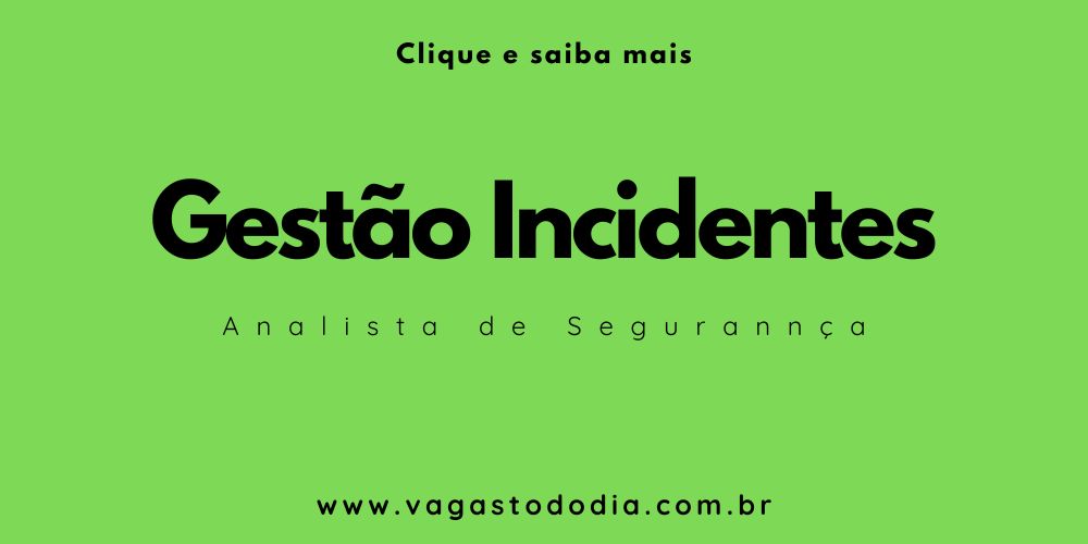 Analista de Incidentes Pleno