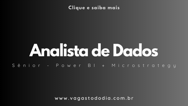 Analista de Dados Sênior